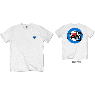 The Jam Unisex T-Shirt: Target Logo (Back Print/Retail Pack)