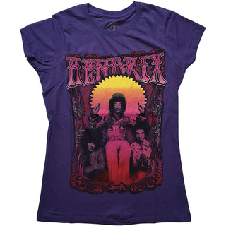 Jimi Hendrix Ladies T-Shirt: Karl Ferris Wheel