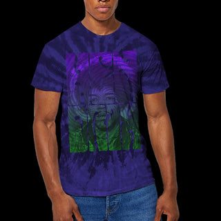 Jimi Hendrix Unisex T-Shirt: Swirly Text