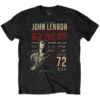 John Lennon Unisex T-Shirt: NYC '72