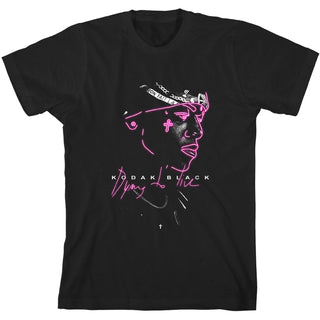 Kodak Black Unisex T-Shirt: Neon Outline