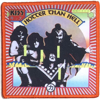 KISS Standard Patch: Hotter Than Hell