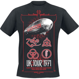 Led Zeppelin Unisex T-Shirt: UK Tour '71.