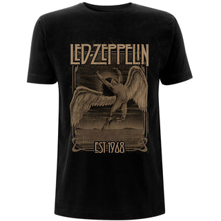 Led Zeppelin Unisex T-Shirt: Faded Falling