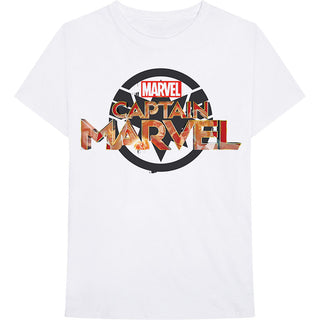 Marvel Comics Unisex T-Shirt: Captain Marvel New Logo