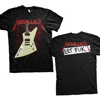 Metallica Unisex T-Shirt: Eet Fuk (Back Print)