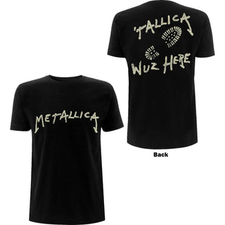 Metallica Unisex T-Shirt: Wuz Here