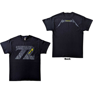 Metallica Unisex T-Shirt: 72 Seasons Charred Logo