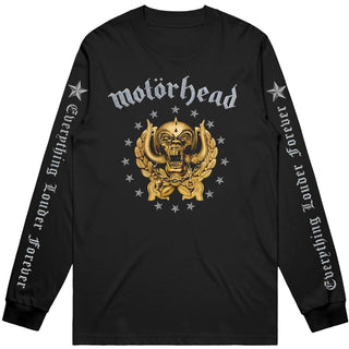 Motorhead Unisex Long Sleeve T-Shirt: Everything Louder Forever