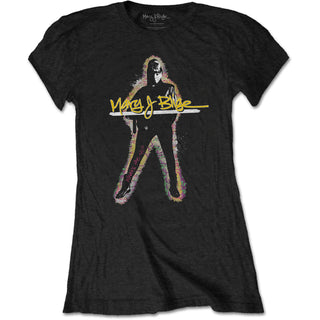 Mary J Blige Ladies T-Shirt: Glow