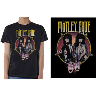 Motley Crue Unisex T-Shirt: Theatre Pentagram