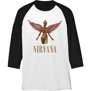 Nirvana Unisex Raglan T-Shirt: Triangle in Utero