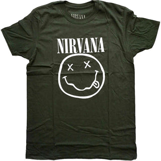 Nirvana Unisex T-Shirt: White Smiley