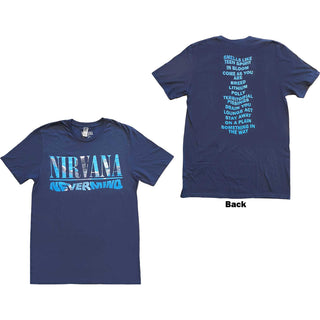 Nirvana Unisex T-Shirt: Nevermind (Back Print)