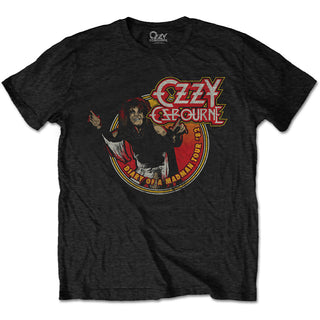 Ozzy Osbourne Unisex T-Shirt: Diary of a Mad Man Tour 1982