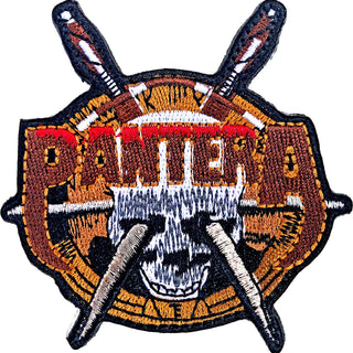 Pantera Standard Patch: Skull Knives