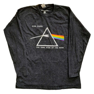Pink Floyd Unisex Long Sleeve T-Shirt: Dark Side Of The Moon Courier