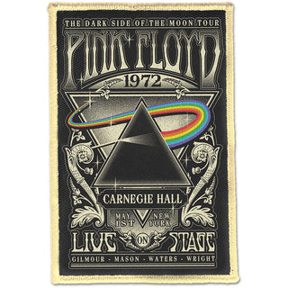 Pink Floyd Standard Patch: Carnegie Hall