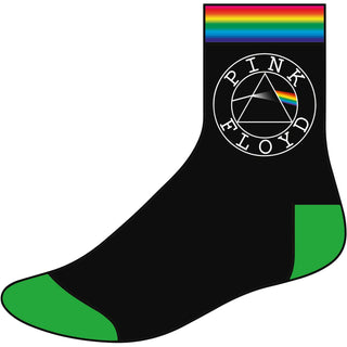 Pink Floyd Unisex Ankle Socks: Circle Logo (UK Size 7 - 11)