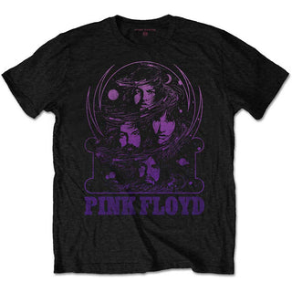 Pink Floyd Unisex T-Shirt: Purple Swirl