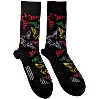 Paul McCartney Unisex Ankle Socks: Wings Logos