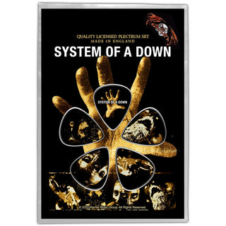 System Of A Down Plectrum Pack: Hand