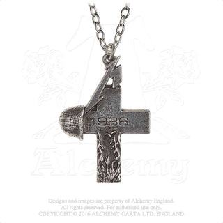 Metallica Pendant: Master of Puppets 1986 Cross