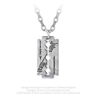 Judas Priest Pendant: Razor Blade