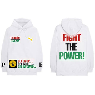 Public Enemy Unisex Pullover Hoodie: Fight The Power (Back Print)