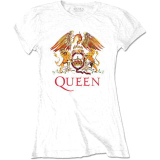 Queen Ladies T-Shirt: Classic Crest