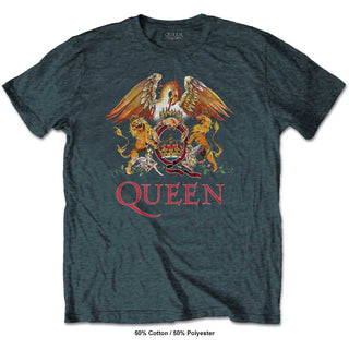 Queen Unisex T-Shirt: Classic Crest