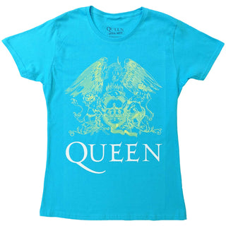 Queen Ladies T-Shirt: Crest