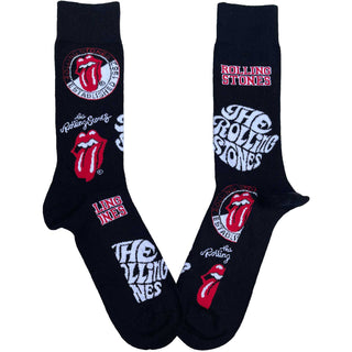 The Rolling Stones Unisex Ankle Socks: Logos
