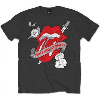 The Rolling Stones Unisex T-Shirt: Vintage Tattoo