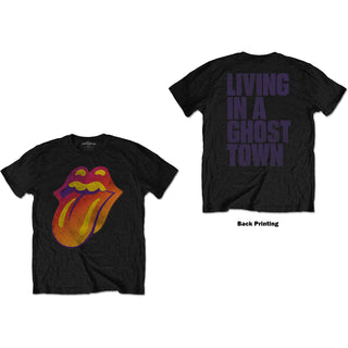 The Rolling Stones Unisex T-Shirt: Ghost Town Distressed