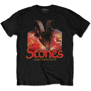 The Rolling Stones Unisex T-Shirt: Goats Head Soup with Logo