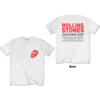 The Rolling Stones Unisex T-Shirt: Goat Head Soup Tracklist