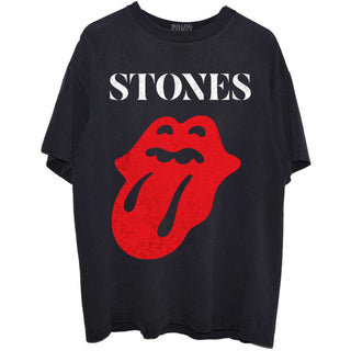 The Rolling Stones Unisex T-Shirt: Sixty Classic Vintage Solid Tongue