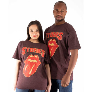 The Rolling Stones Unisex T-Shirt: Gothic Text