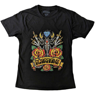 Scorpions Unisex T-Shirt: Traditional Tattoo