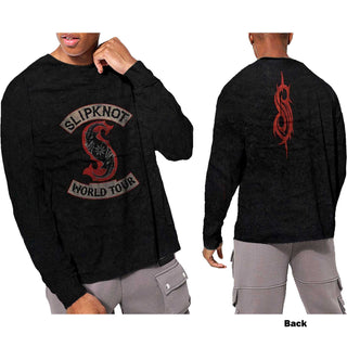 Slipknot Unisex Long Sleeve T-Shirt: Patched Up