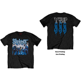 Slipknot Unisex T-Shirt: 20th Anniversary Tattered & Torn