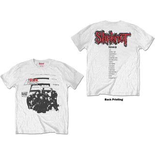 Slipknot Unisex T-Shirt: Iowa Track List