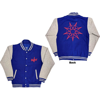 Slipknot Unisex Varsity Jacket: 9 Point Star