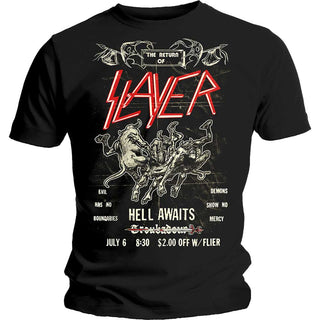 Slayer Unisex T-Shirt: Vintage Flyer