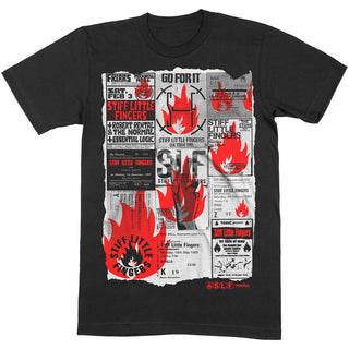 Stiff Little Fingers Unisex T-Shirt: Flyer