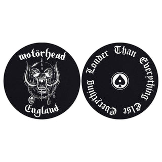 Motorhead Turntable Slipmat Set: England / Louder