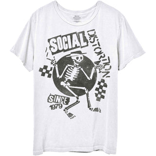 Social Distortion Unisex T-Shirt: Speakeasy Checkerboard