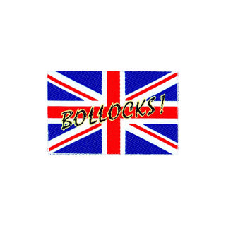 Generic Standard Patch: Union Jack/Bollocks! (Loose)