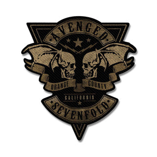 Avenged Sevenfold Standard Patch: Orange County Cut-Out (Loose)